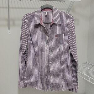 Cinch Striped Button Down Shirt